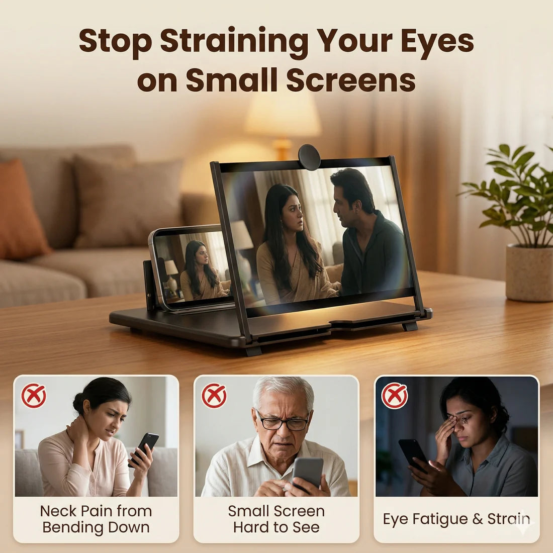 MaxView™ Mobile Screen Magnifier