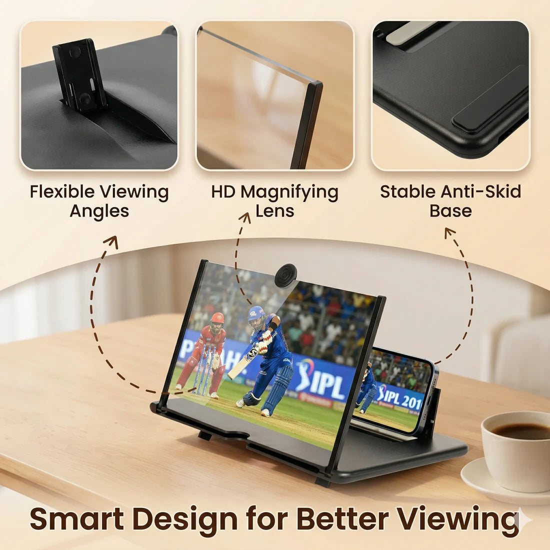 MaxView™ Mobile Screen Magnifier