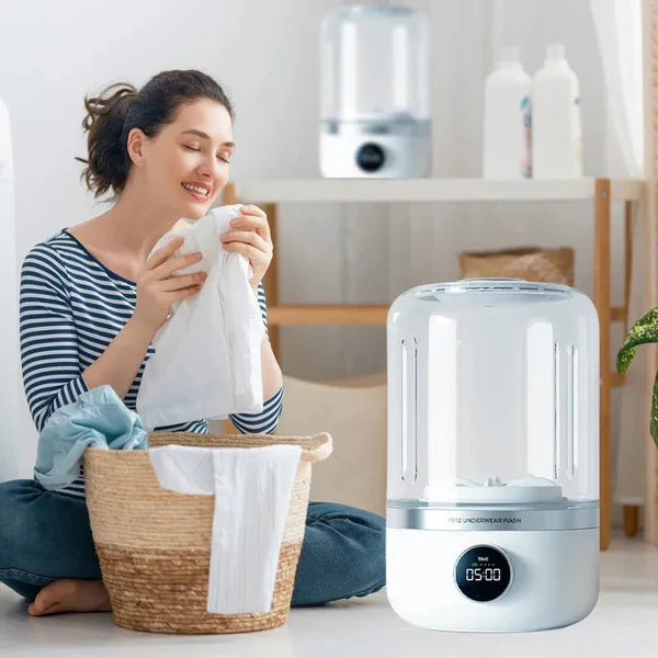 CleanMate Go™ Mini Wireless Portable Washing Machine